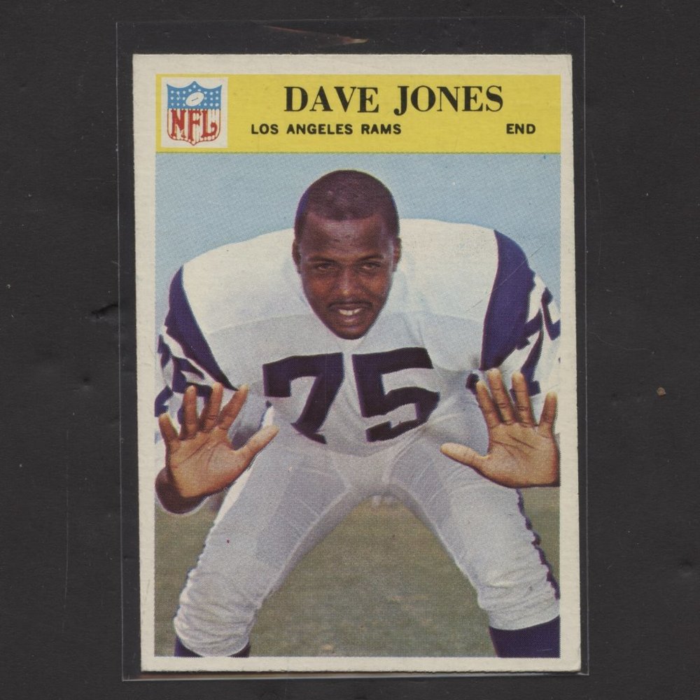 1966 philadelphia football deacon jones no creases